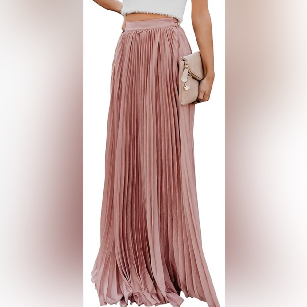 Boss Blush Maxi Skirt